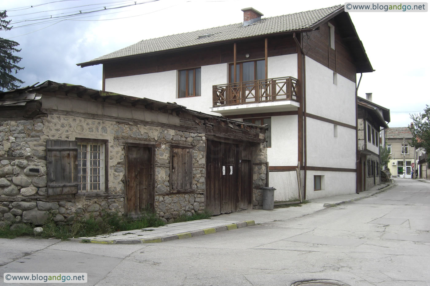 Bansko - Side street leading to Pirin Street